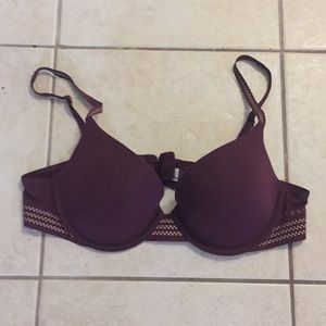 DKNY Maroon Bra 36B